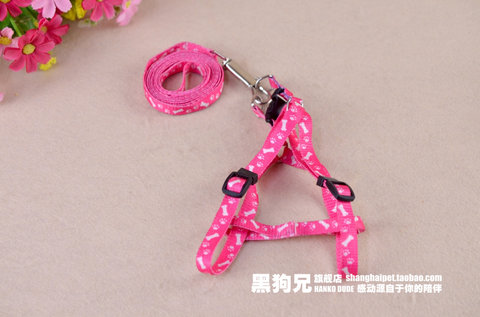 Chó cưng chó con chó nhỏ và mèo ngực với dây xích cần thiết hàng ngày màu sắc ngẫu nhiên 9 nhân dân tệ 3 Máng ăn cho chó con